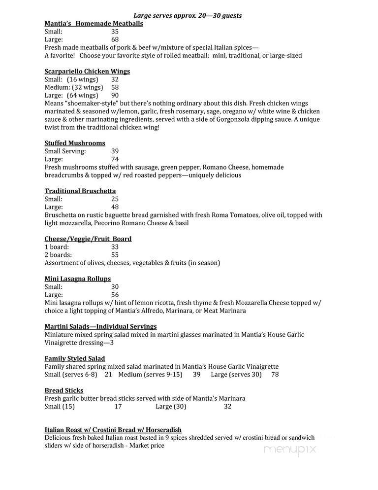 Tony's Bada Bing - Tipp City, OH menu_pic
