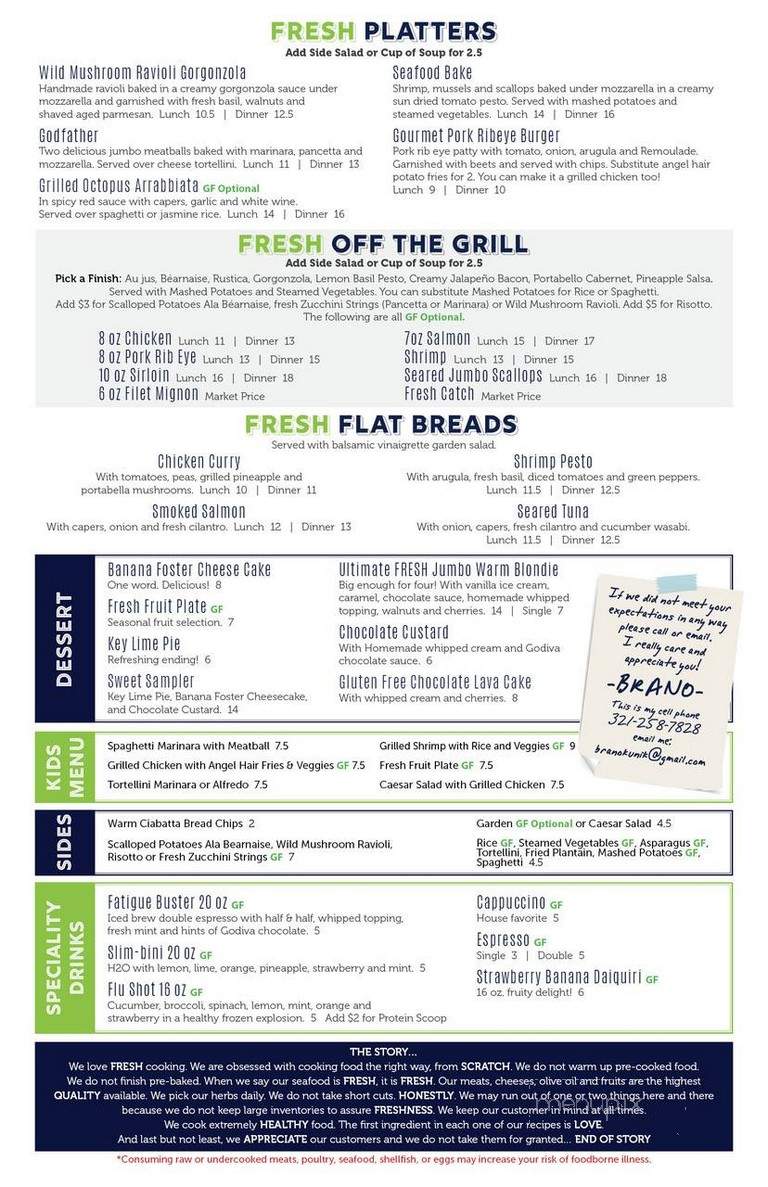 Fresh Scratch Bistro and Lounge - Indian Harbour Beach, FL