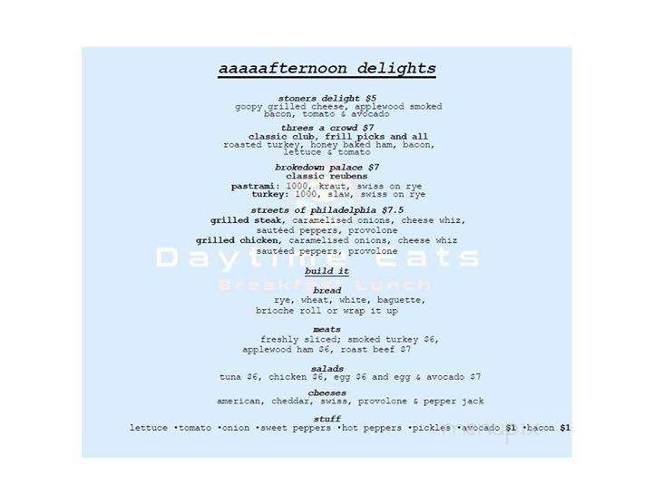 Daytime Eats - Gaithersburg, MD menu_pic
