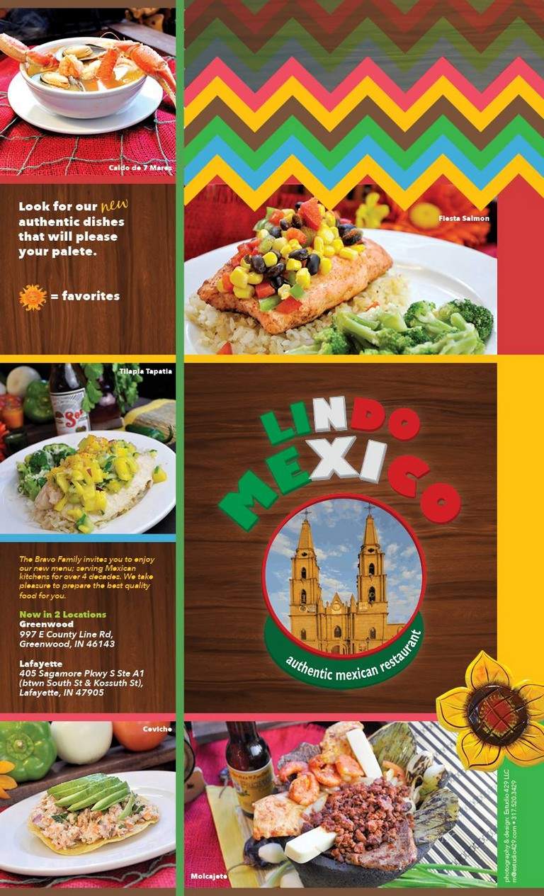 Lindo Mexico - Greenwood, IN menu_pic