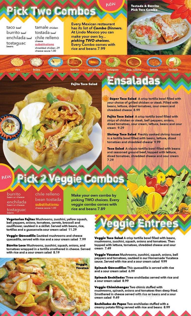 Lindo Mexico - Greenwood, IN menu_pic