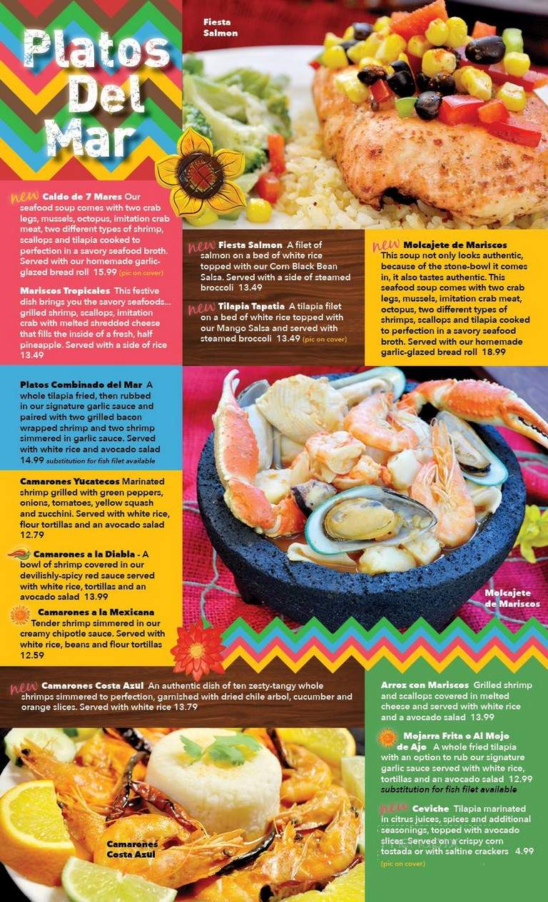 Lindo Mexico - Greenwood, IN menu_pic