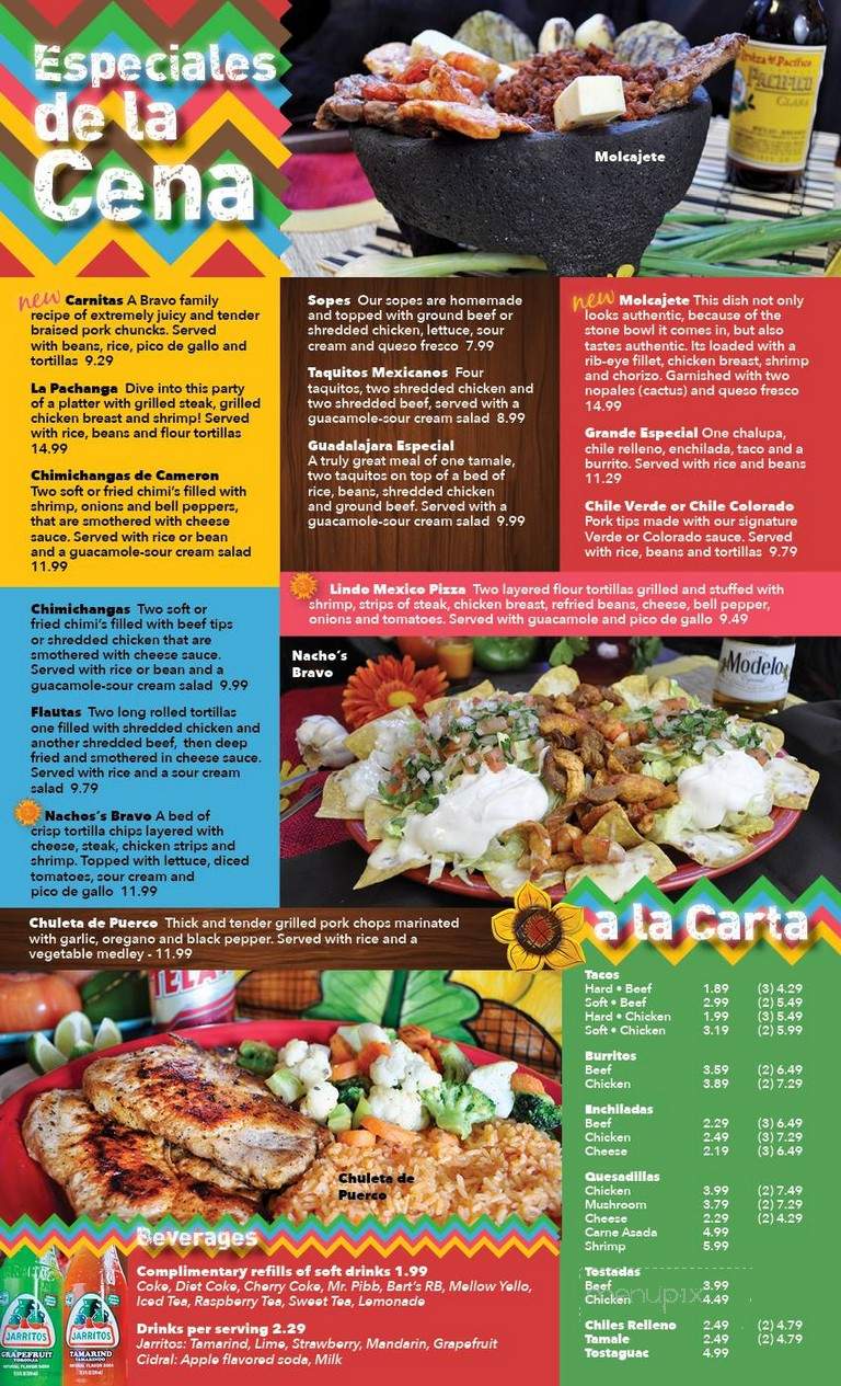 Lindo Mexico - Greenwood, IN menu_pic