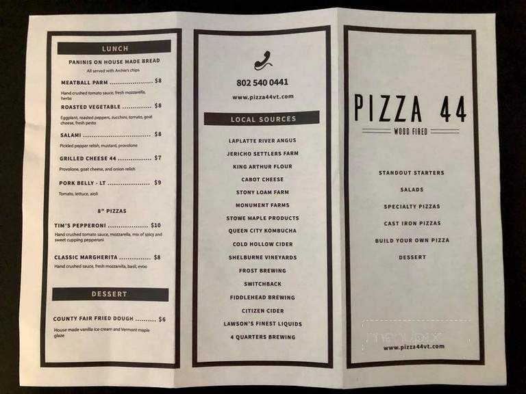 Pizza 44 - Burlington, VT