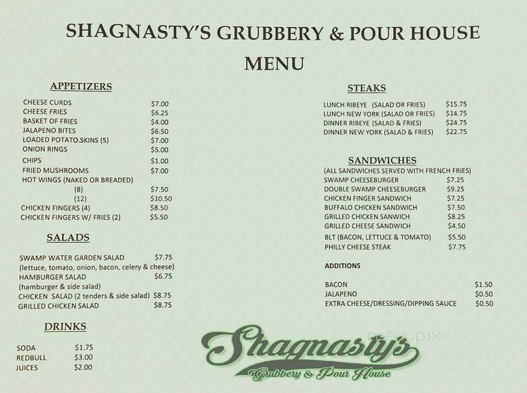 Shagnasty's Grubbery & Pour House - Huntsville, AL