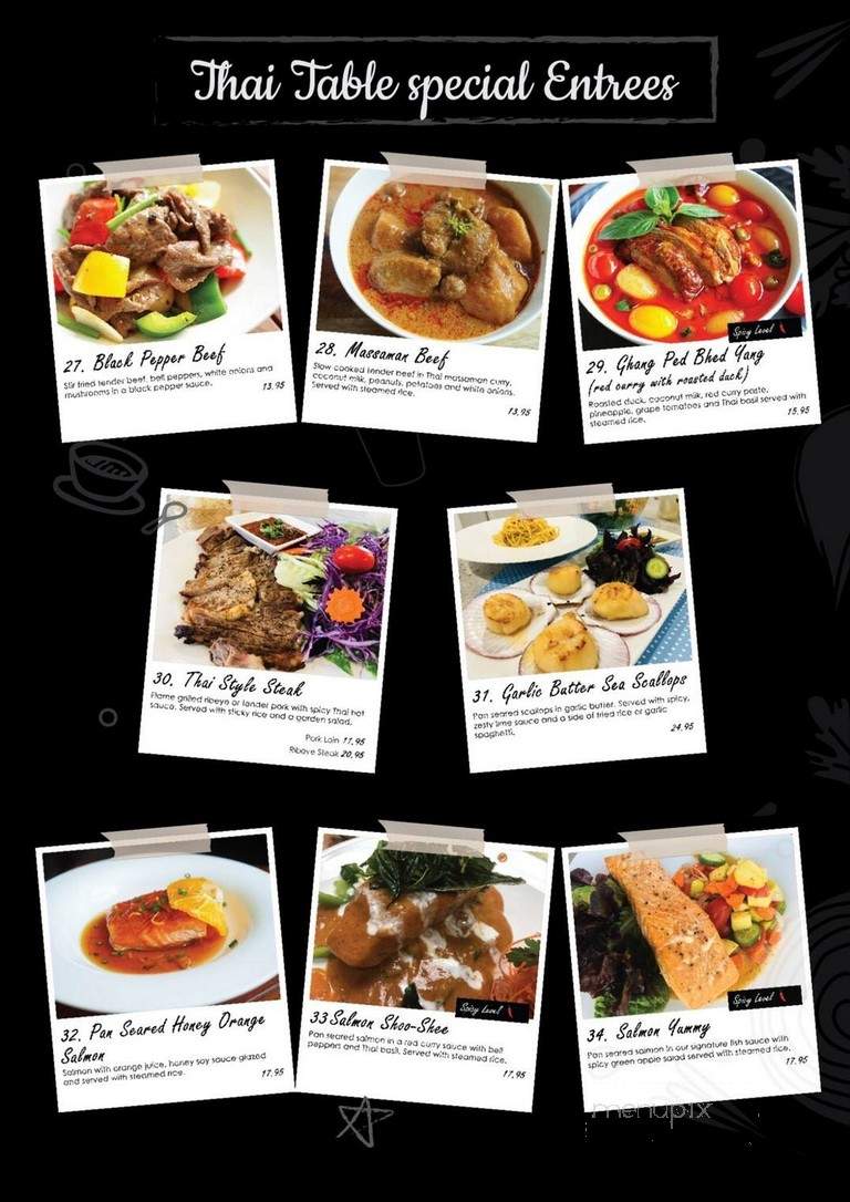 Thai Table - Maplewood, MO menu_pic