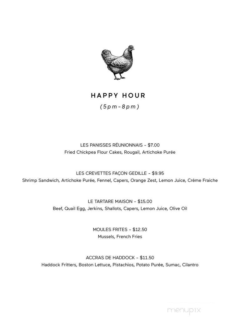 Le Petit Marche - Los Angeles, CA menu_pic