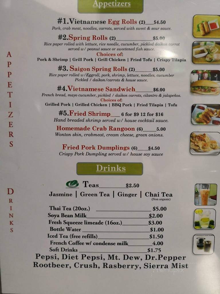 Chu Mys Kitchen - Dodge City, KS menu_pic