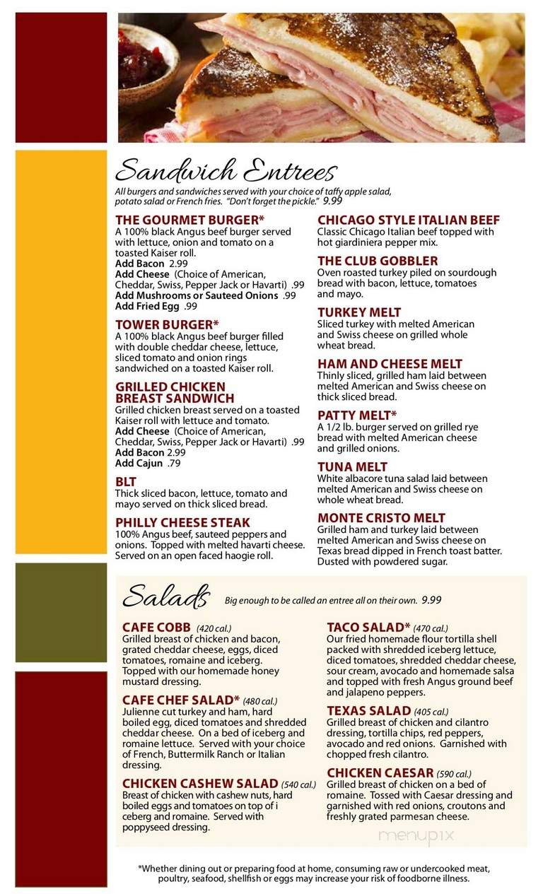 Pancake Cafe - Watertown, WI menu_pic