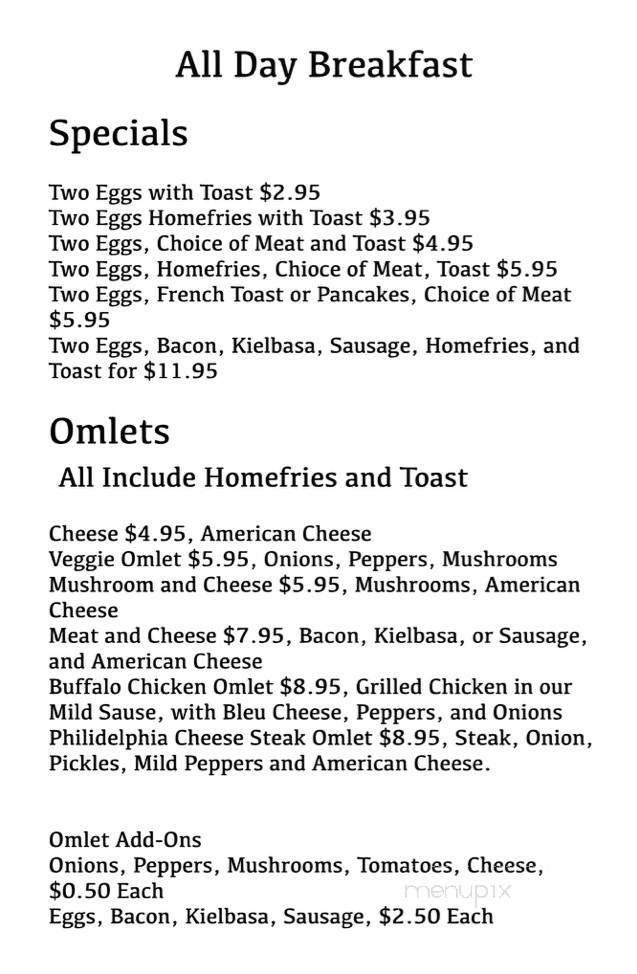 Schraff's Subs and Pizza Shop - Altoona, PA menu_pic