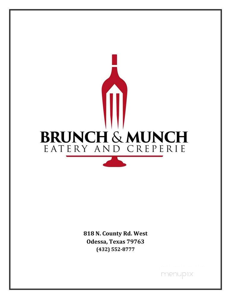 Brunch and Munch Eatery And Creperie - Odessa, TX