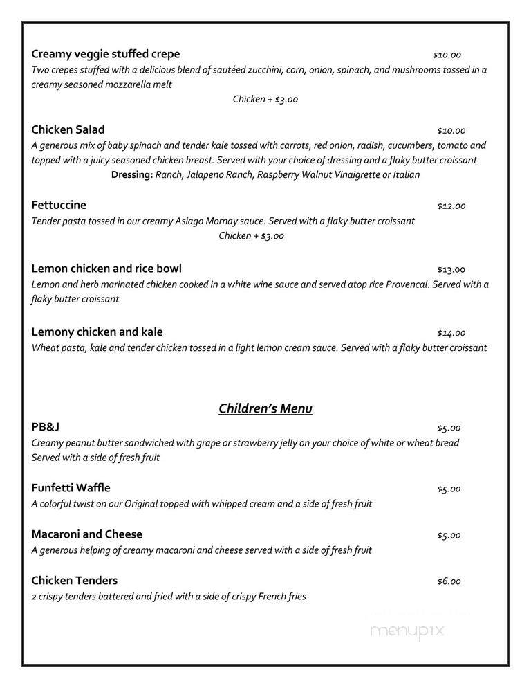 Brunch and Munch Eatery And Creperie - Odessa, TX menu_pic