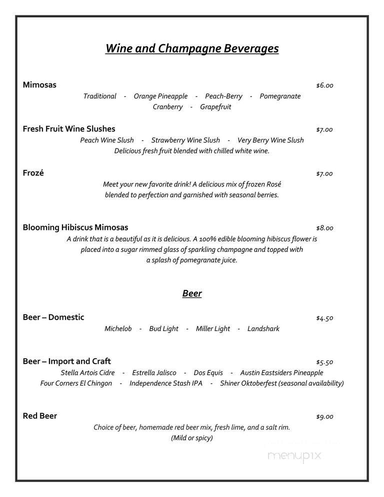 Brunch and Munch Eatery And Creperie - Odessa, TX menu_pic