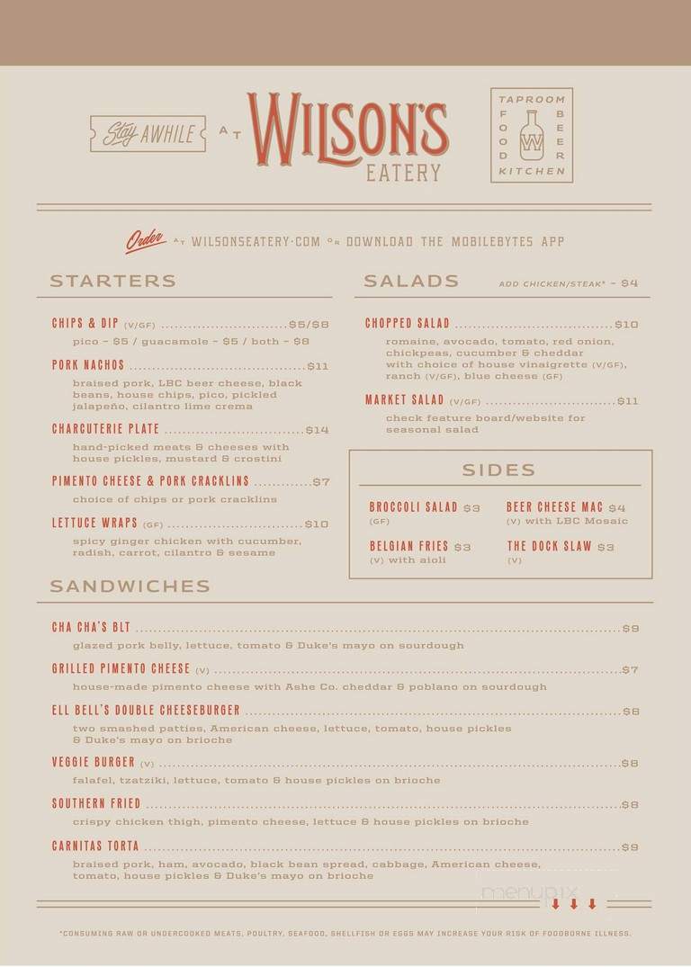 Wilson's Eatery - Raleigh, NC