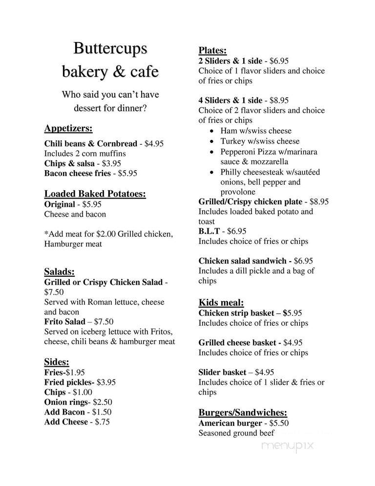 Buttercups Bakery And Cafe - Gladewater, TX
