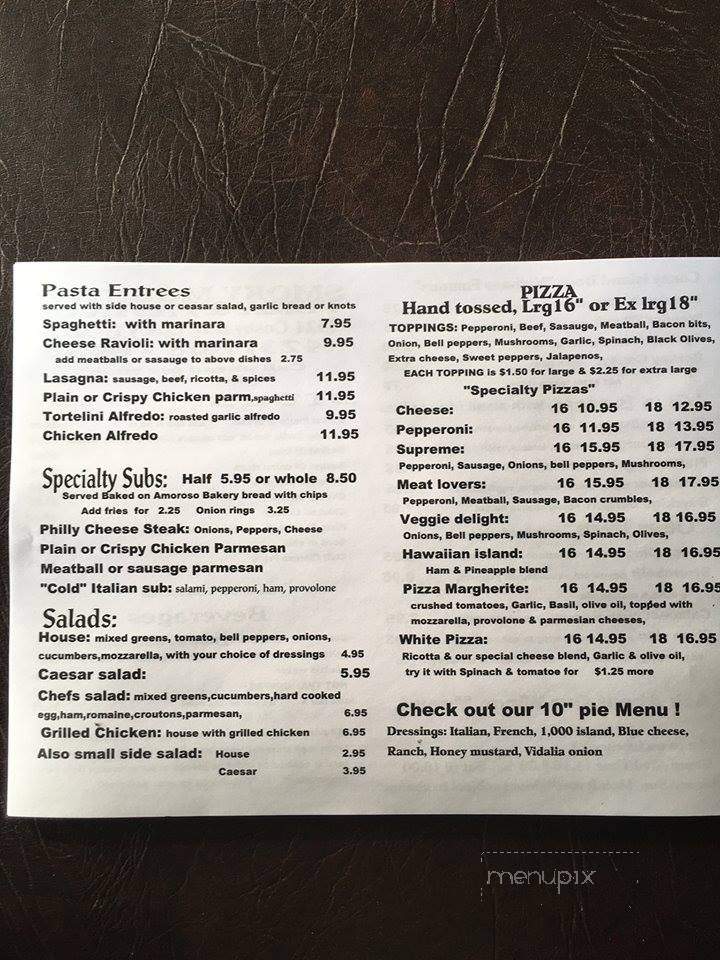 Smoky Mountain Pizza & Pasta - Cosby, TN menu_pic