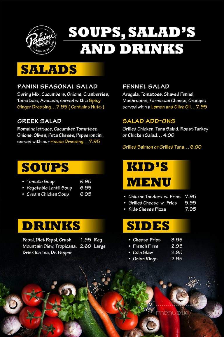 Panini Market - Vienna, VA menu_pic