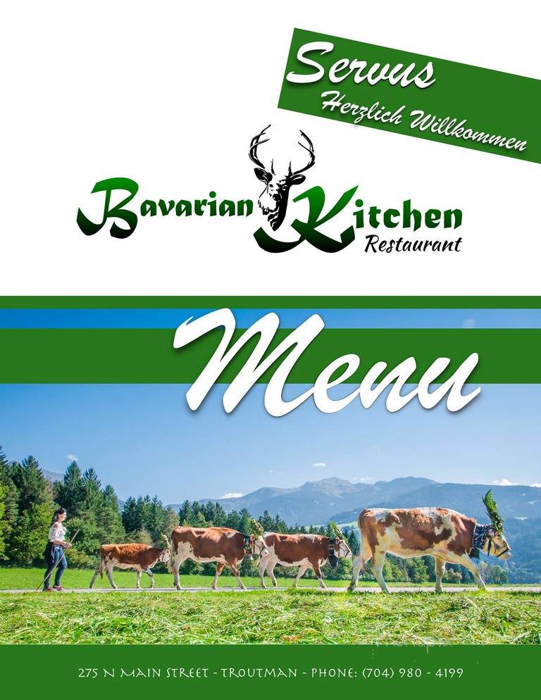 Bavarian Kitchen - Troutman, NC menu_pic
