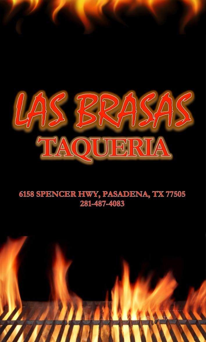 Las Brasas Taqueria - Pasadena, TX menu_pic