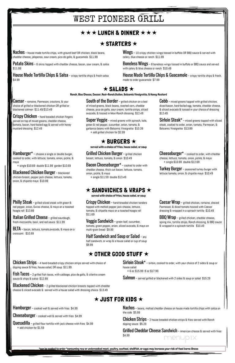 West Pioneer Grill - Puyallup, WA