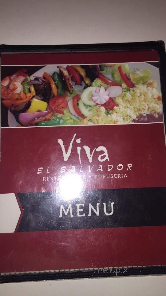 Viva El Salvador Restaurant - Las Vegas, NV menu_pic
