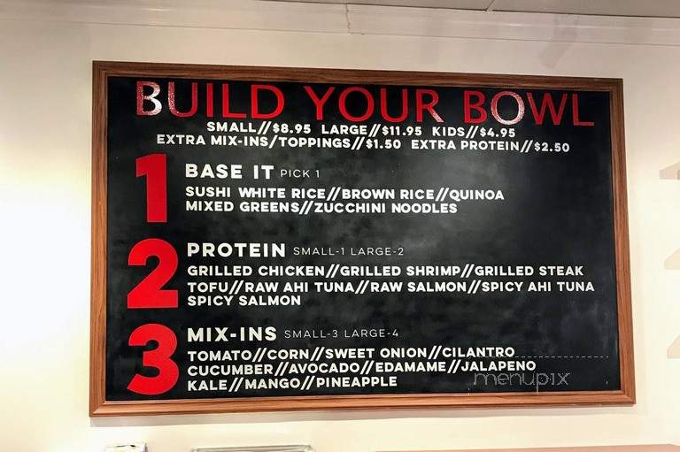 Urban Grill & Poke - Kansas City, MO menu_pic