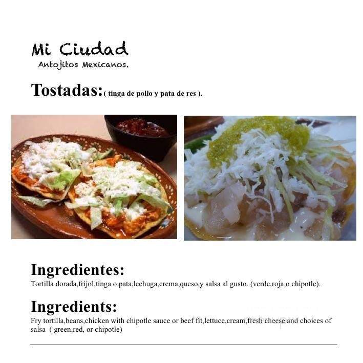 Tamales Ara - Pasadena, CA menu_pic