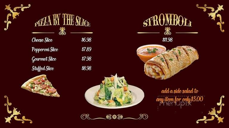 Pizzeria Pronto - Las Vegas, NV menu_pic