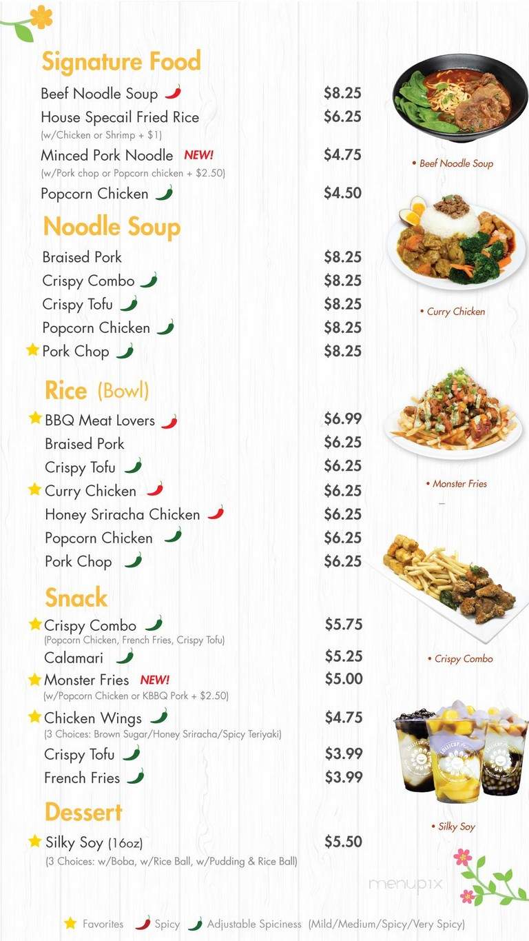 Lollicup Fresh - South Gate, CA menu_pic