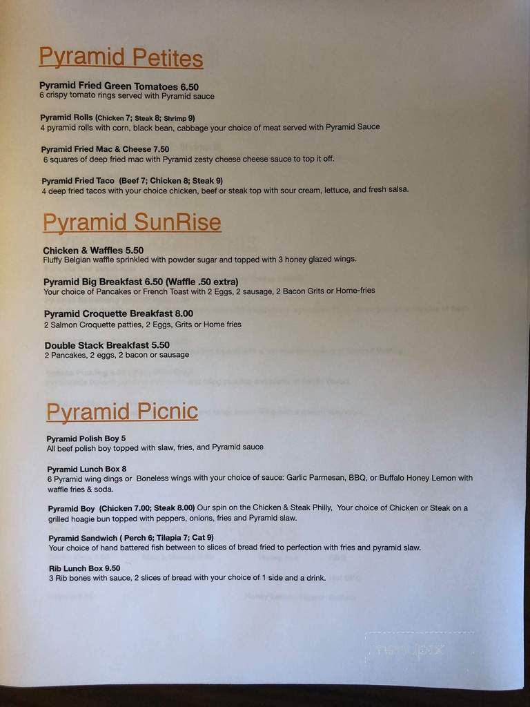 Pyramid Soul Food & Grill - Cleveland Heights, OH