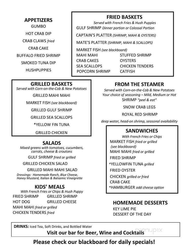 Dewey Destin's Navarre - Navarre, FL menu_pic