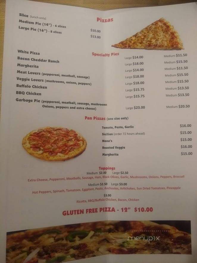 Cozzy's Place - Kent, CT menu_pic