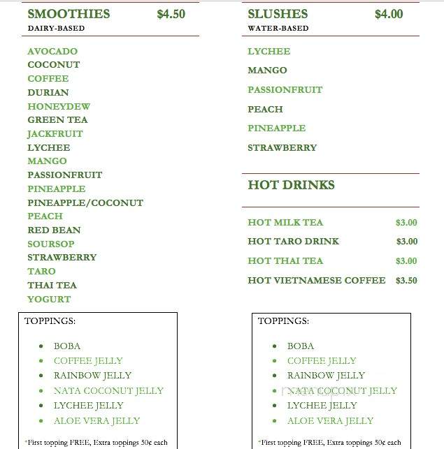 Max's Banh Mi & More - Manassas, VA menu_pic