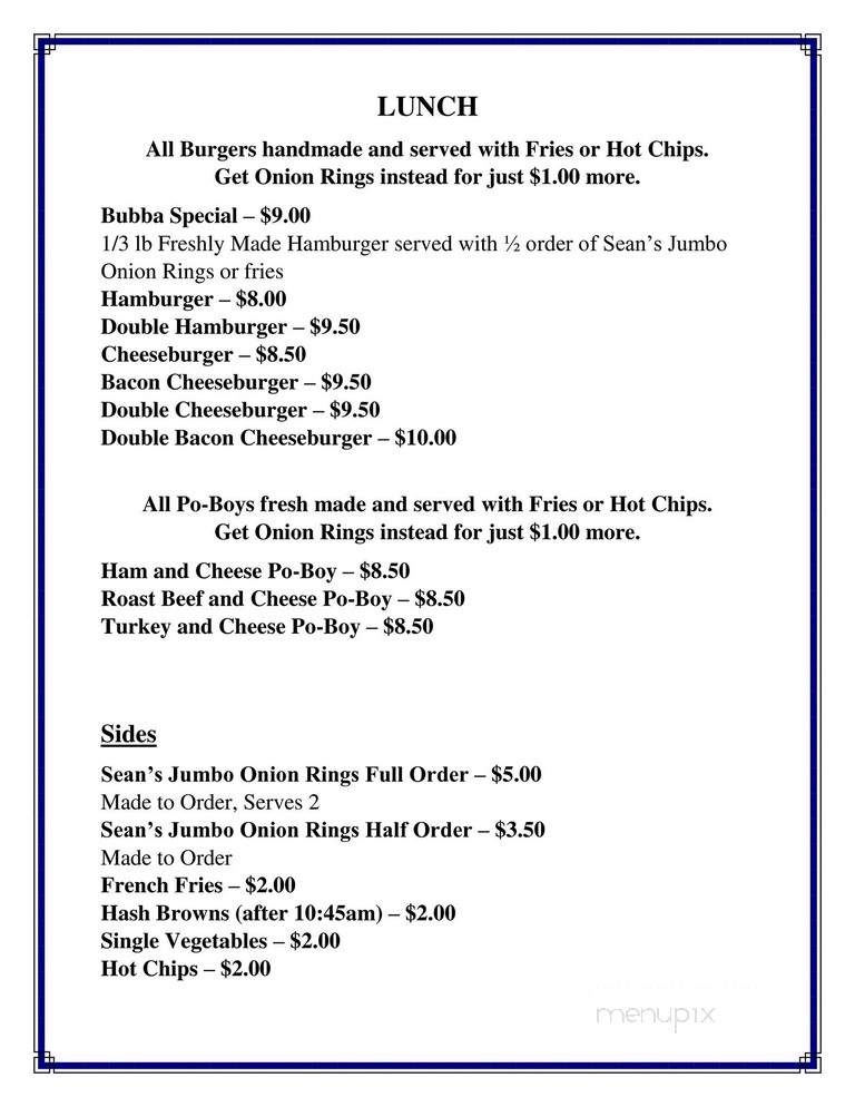Freestate Diner - Shreveport, LA menu_pic