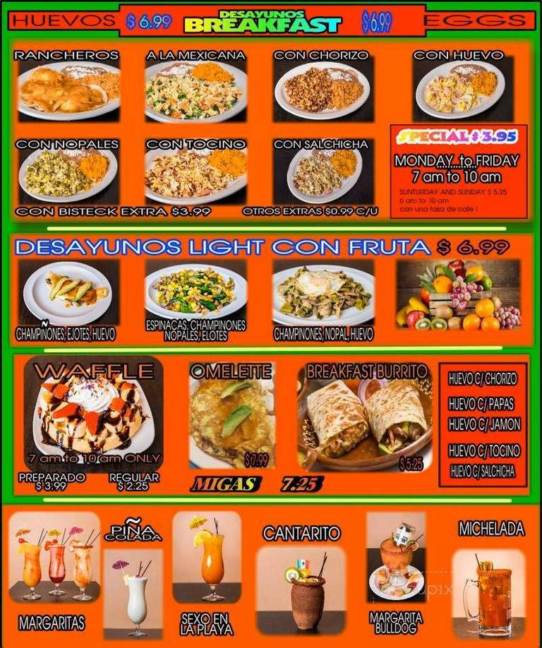 Taqueria El Cunado - Rogers, AR menu_pic