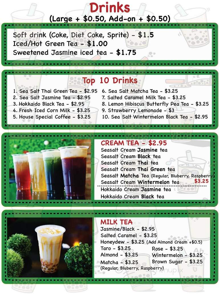 Met Restaurant - Garden Grove, CA menu_pic
