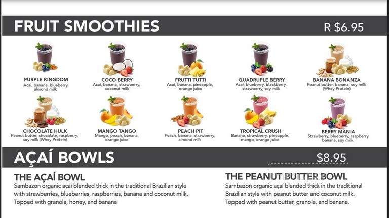 Bee & Tea - Montclair, CA menu_pic