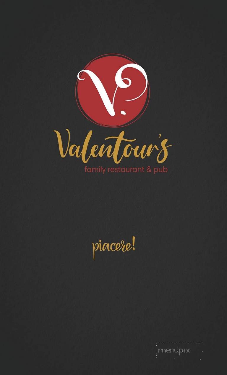 Valentour's Family Restaurant and Pub - McDonald, PA menu_pic