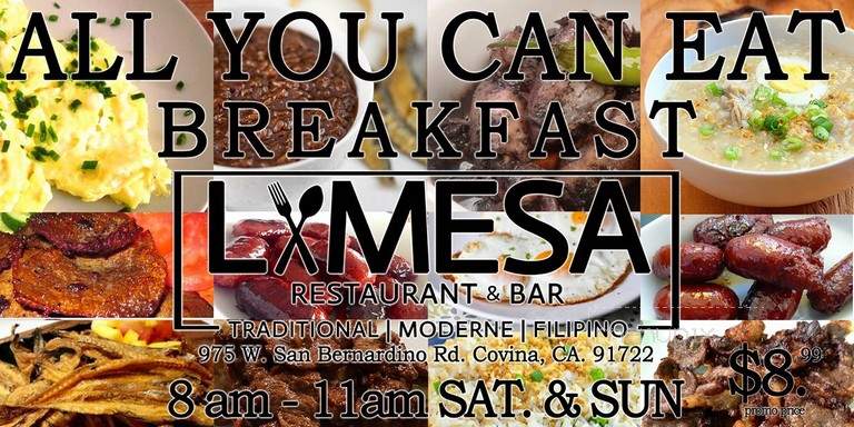 Lamesa Restaurant & Bar - Covina, CA menu_pic