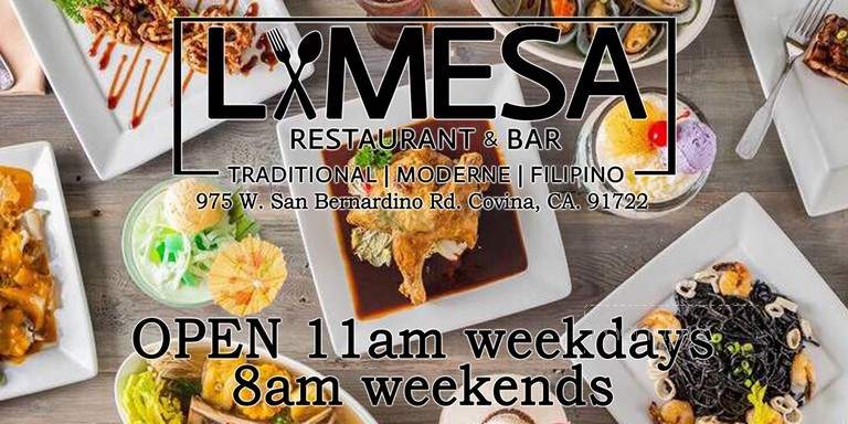 Lamesa Restaurant & Bar - Covina, CA menu_pic