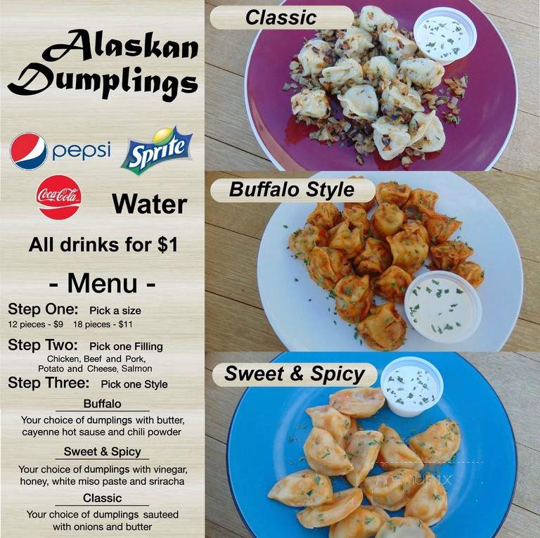 Alaska N Dumpling - Maple Valley, WA menu_pic