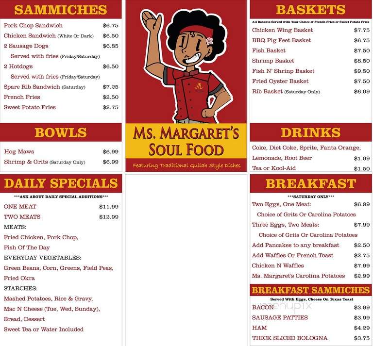 Ms Margaret's Soul Food Restaurant & Catering - Conway, SC
