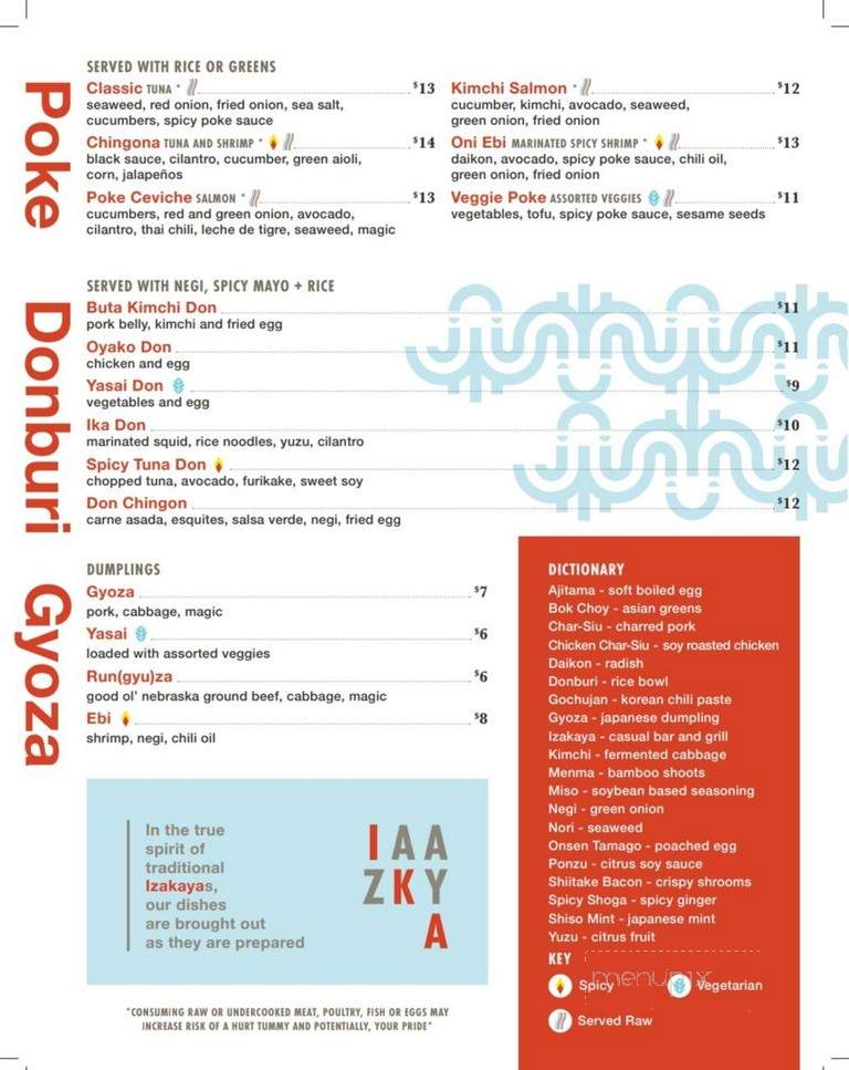 IkaSan - Omaha, NE menu_pic