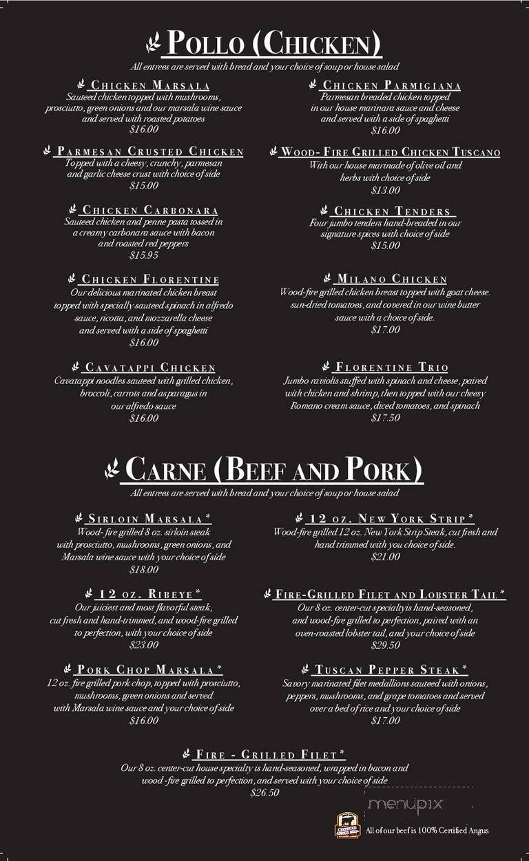 Moustos Pasta & Grill - Paris, TN menu_pic