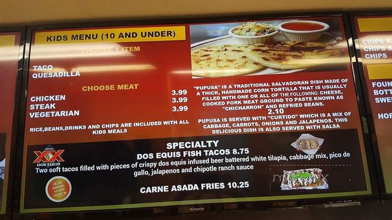 California Burritto - Nashua, NH menu_pic