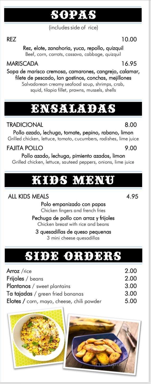 El Bocado - Philadelphia, PA menu_pic