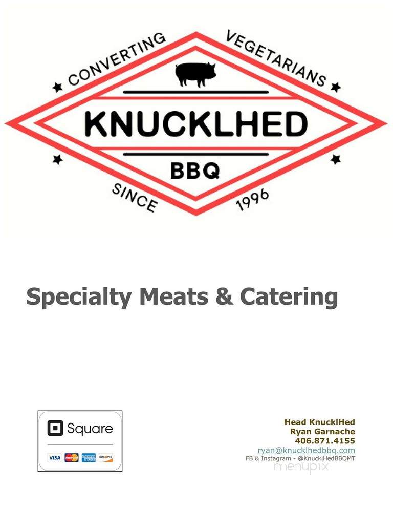 KnucklHed BBQ - Kalispell, MT