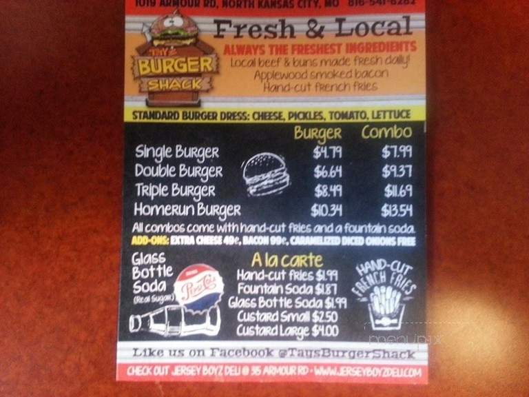KC Burgers - Kansas City, MO menu_pic
