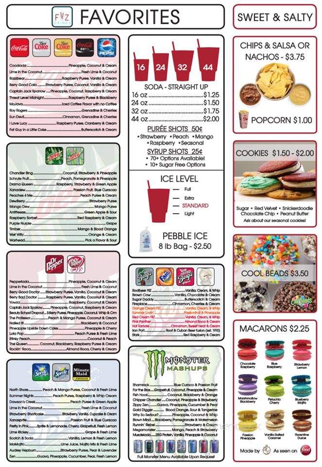 Fiiz Drinks - Frisco, TX menu_pic