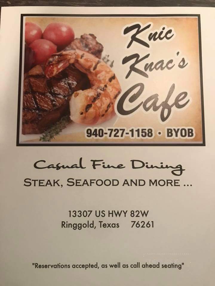 Fee Knic Knac's Cafe - Ringgold, TX